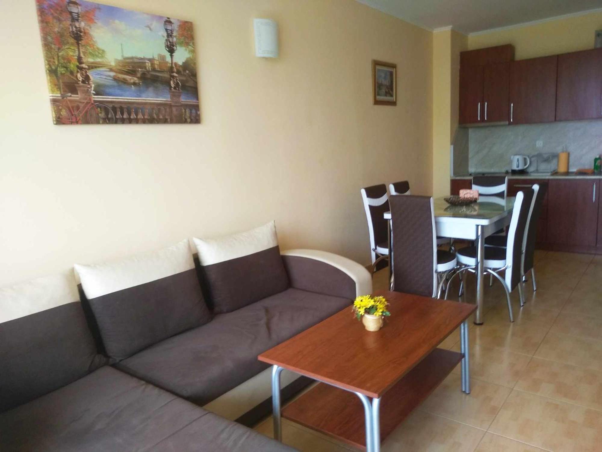 Apartment In Central Plaza Sunny Beach Eksteriør billede